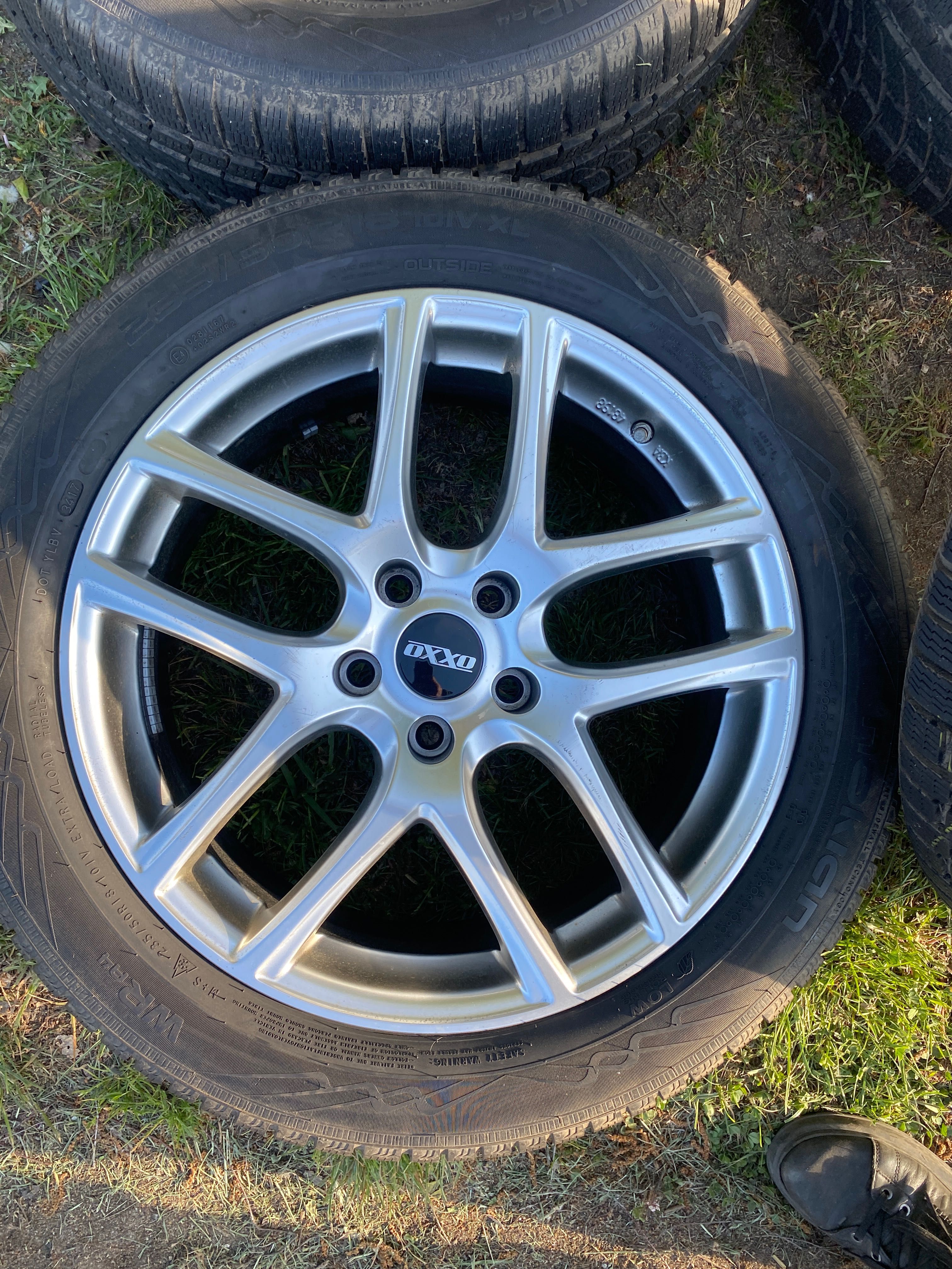 Koła Aluminiowe OPEL 5x115 7,5x18” ET40 opony 235/50R18 jak NOWE