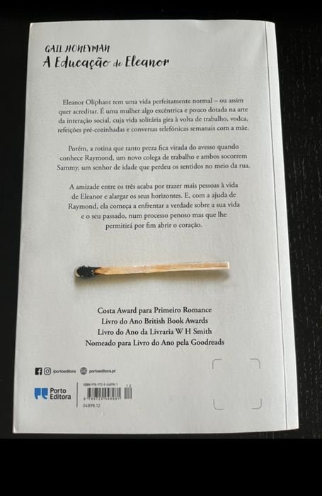 Livro “A educação de Eleanor”