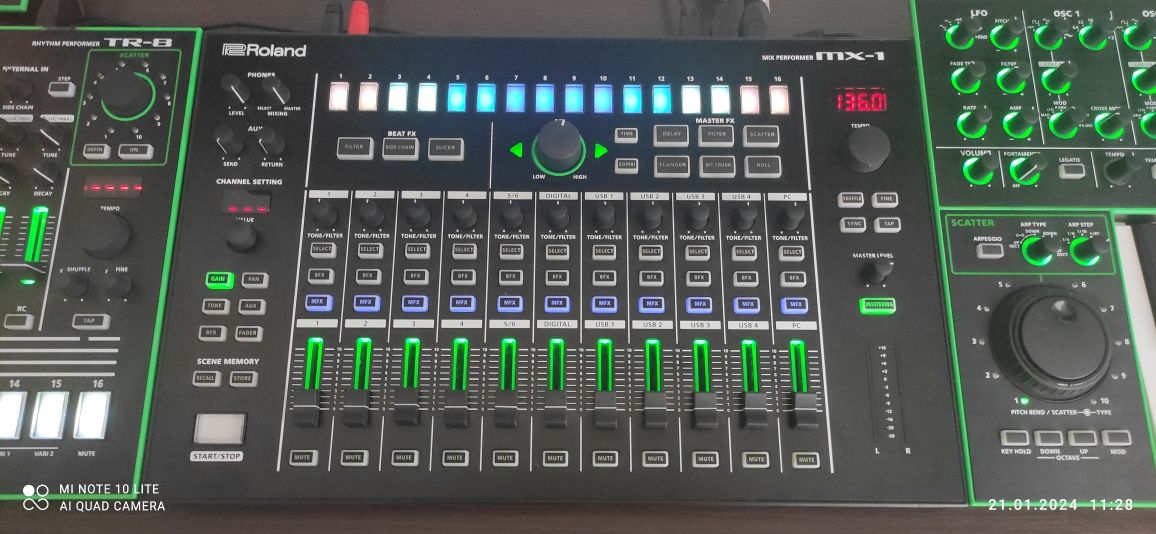 Roland MX1 Super Stan