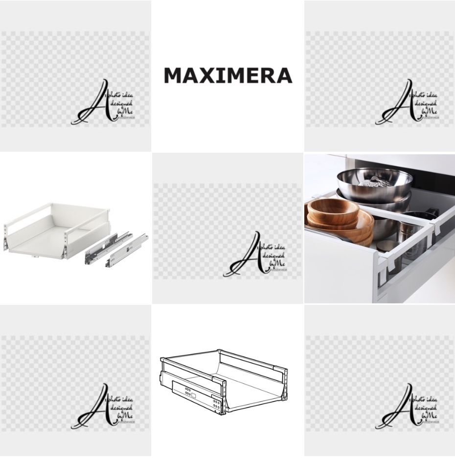 40x60 cm. M A X I M E R A ikea metod utrusta knivshult wysoka szuflada