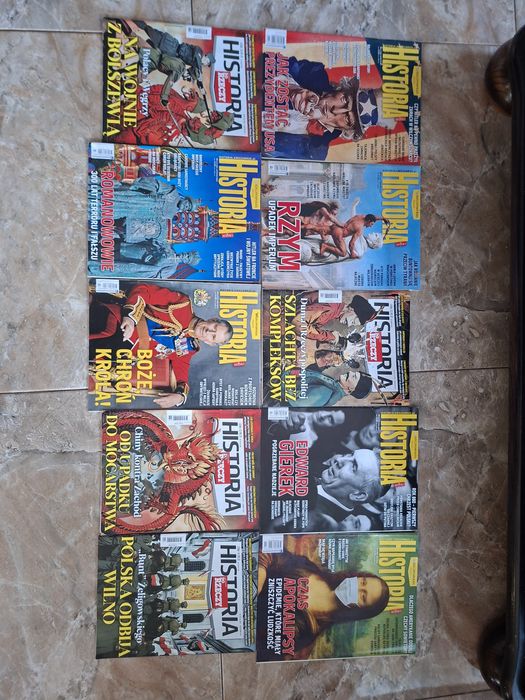 Historia komplet czasopism! Stan bdb !