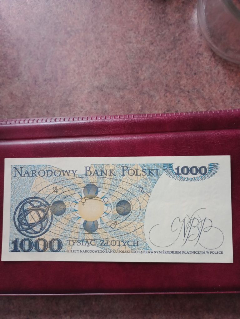 Banknot 1000zl prl