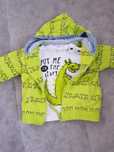 Zestaw bluza i bluzka dla wielbicieli dinozaurów roz 3-6m