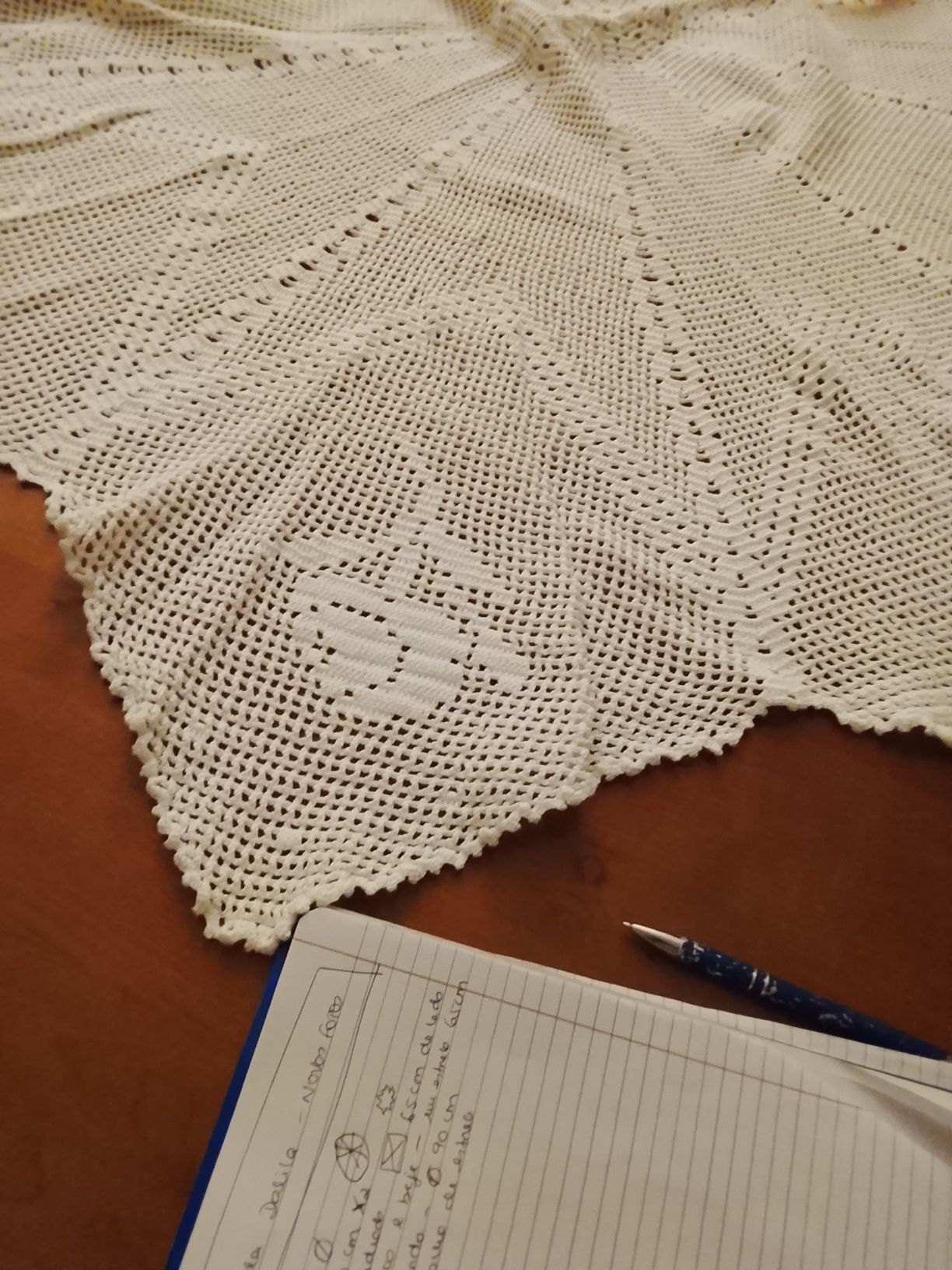 Toalha de mesa em forma de estrela