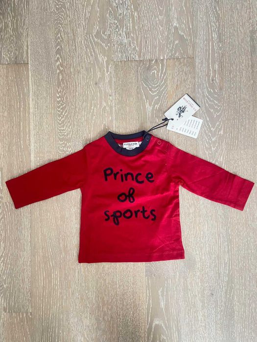 U.S. Polo Assn bluzka bluza niemowlęca chłopięca dla dziecka 62 3-6m