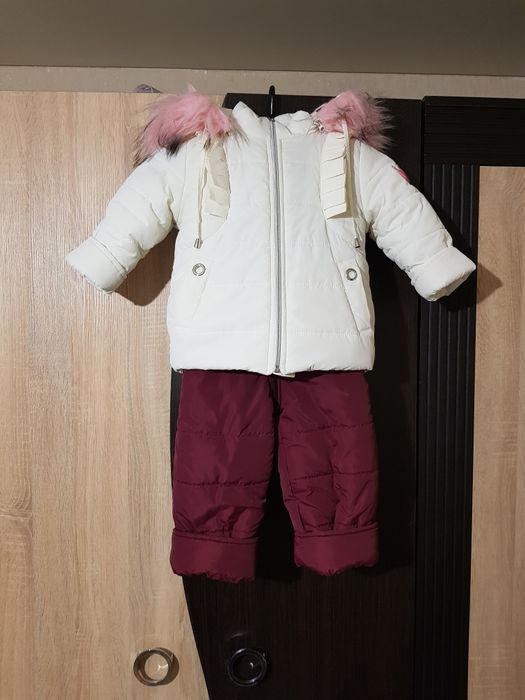 Зимний костюм комбинезон Эмили, полукомбинезон, 86 р, от 1.5 до 2.5 г