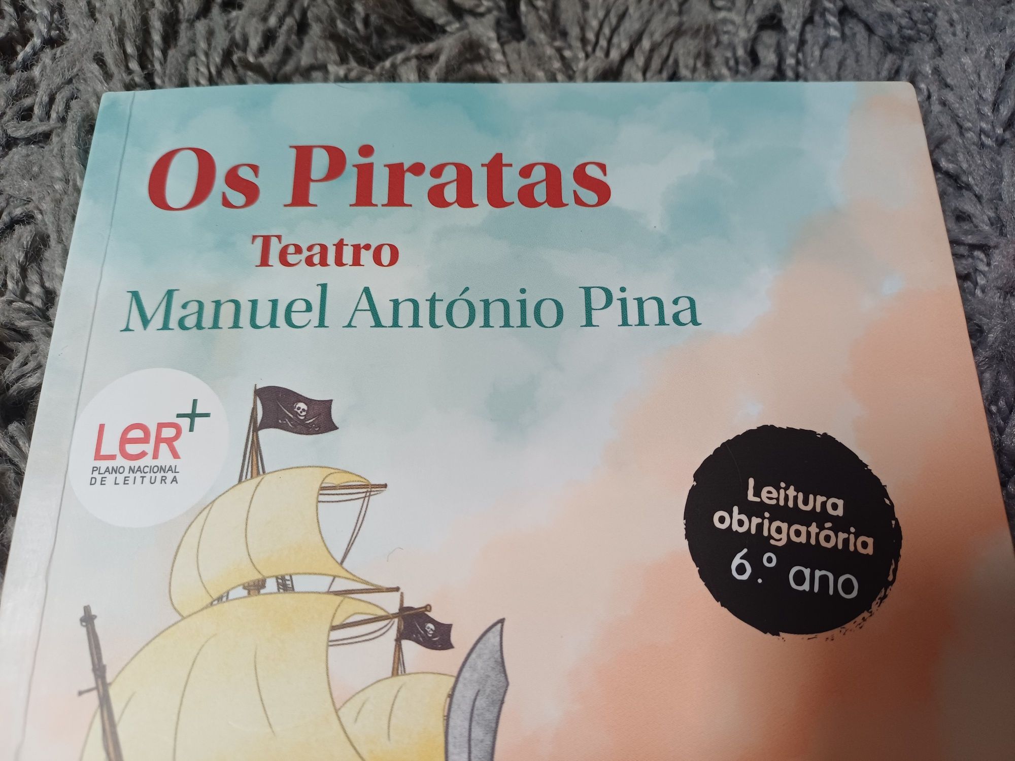 Livro Os Piratas  plano nacional leitura 6 ano