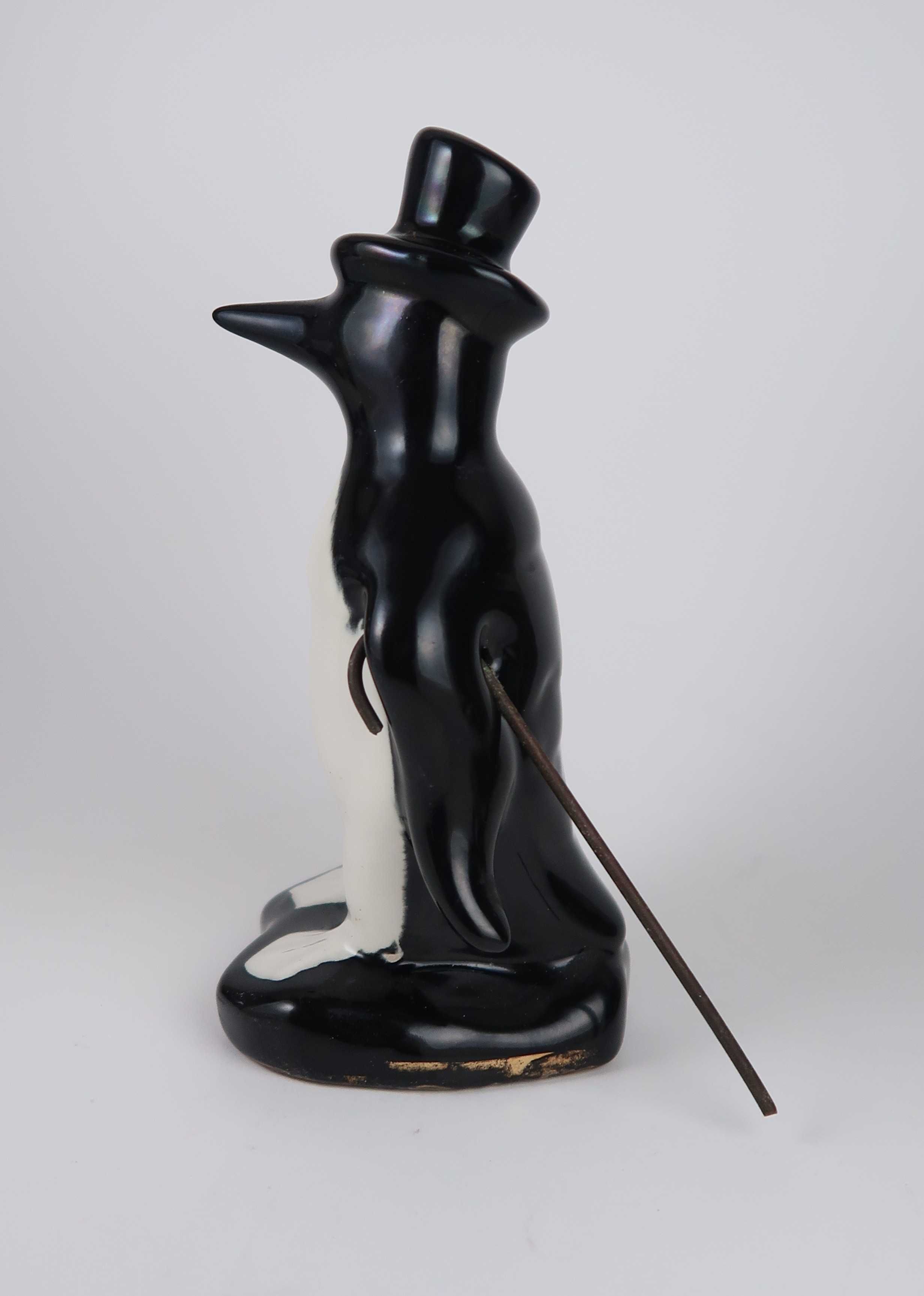 Pinguim com cartola - Art Deco