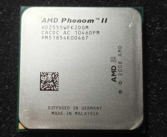 AMD Phenom II X2 555 Black Edition (Unlocket socet= 4 rdzenie 4 wątki)