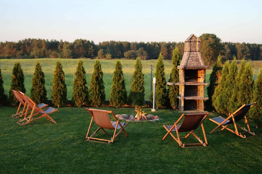 Komfortowy dom na Mazurach ze strefą spa i linią brzegową