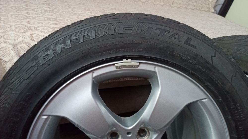 Диски BMW r17  5*120 оригинал  резина  235 55 17