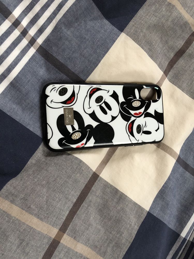 Case iPhone 10 SvarovskixMickey Mouse