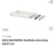 Szuflada maximera 60x37 + front biały