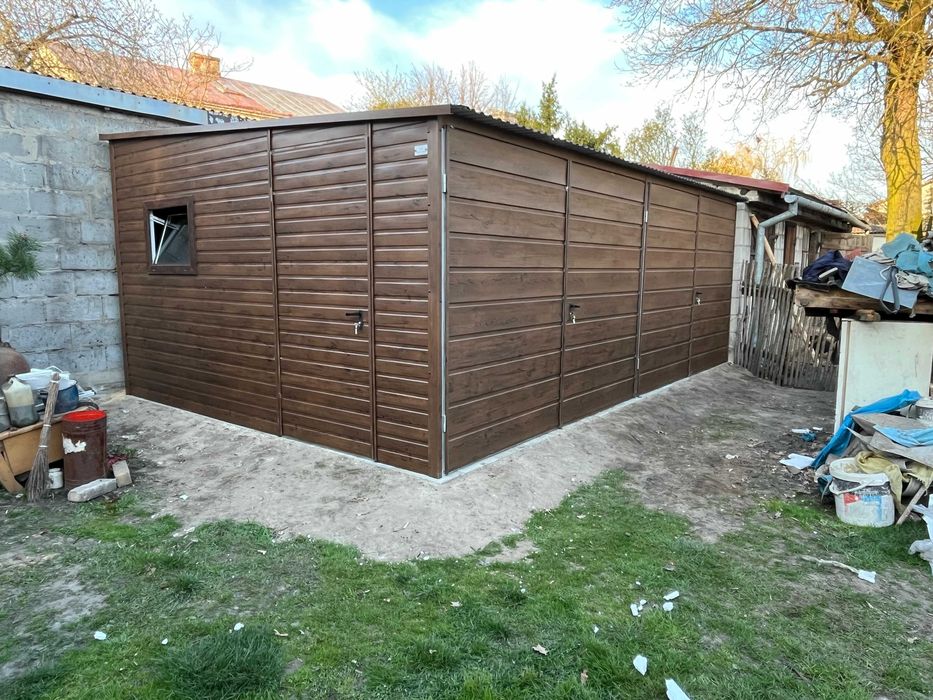 Garaż blaszany Blaszak 6x5