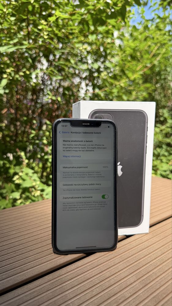 Iphone 11 64 Gb Black Nowa 100% Bateria