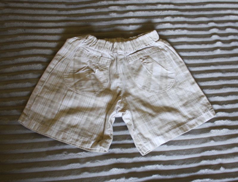 Zestaw: krótkie spodnie (x3); dziewczęce; r. 110/116