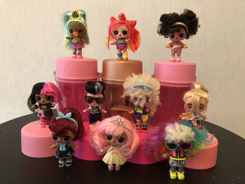 Полная Коллекция кукол Lol Hairgoals 2