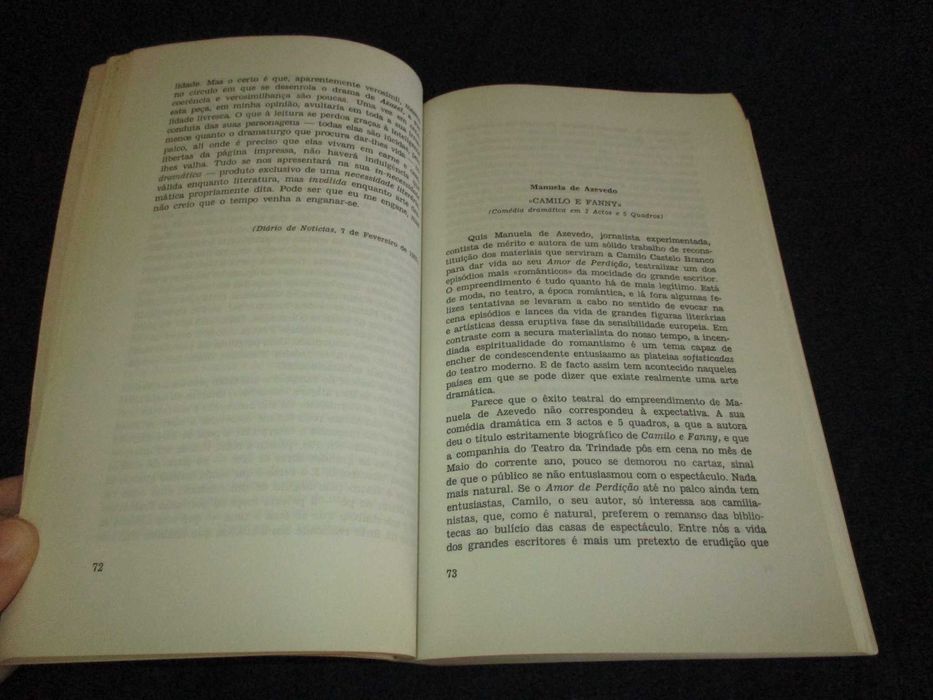 Livro Crítica VI O Teatro Contemporâneo 1942 a 1982