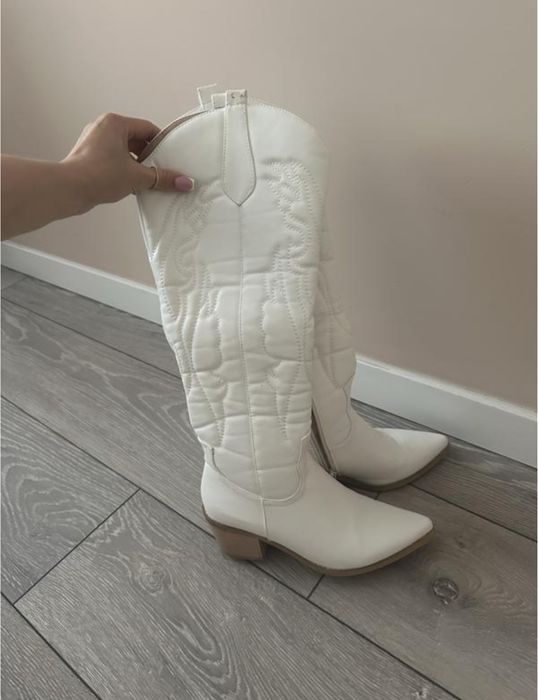 Білі чоботи  казаки, 37р