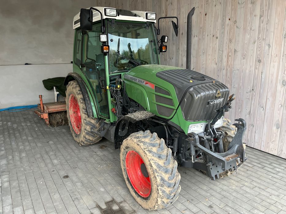 Fendt 209F TMS miękka oś TUZ ciągnik sadowniczy 2015r 4500mth