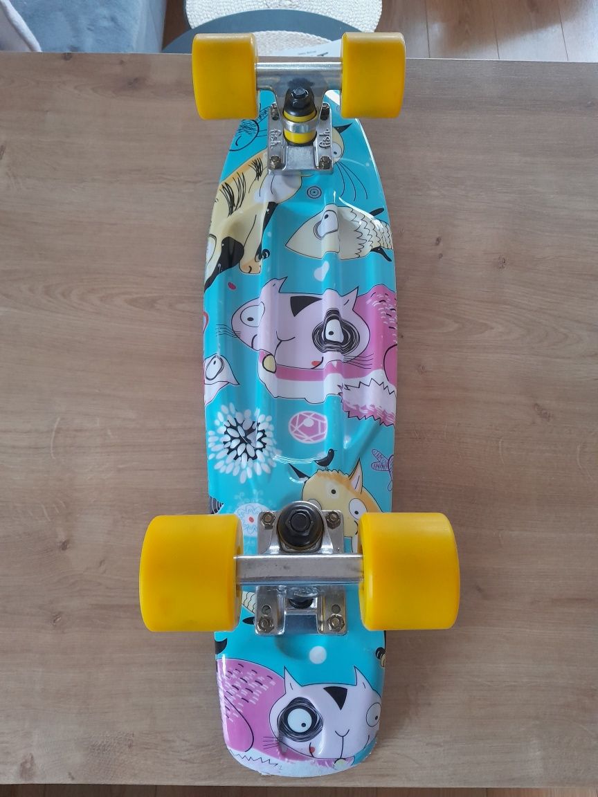 Deskorolka Fish Skateboards - dobre łożyskowanie/ciekawy styl