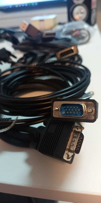 Кабели и переходники HDMI-DVI-VGA входом-выходом