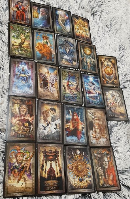 Карты Таро 8х13 Гранд Люкс Чиро Маркетти