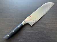 Японский профессиональный кухонный нож Miyabi Evolution 400FC Santoku