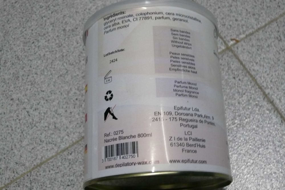 Storepil - Pote de cera depilatória