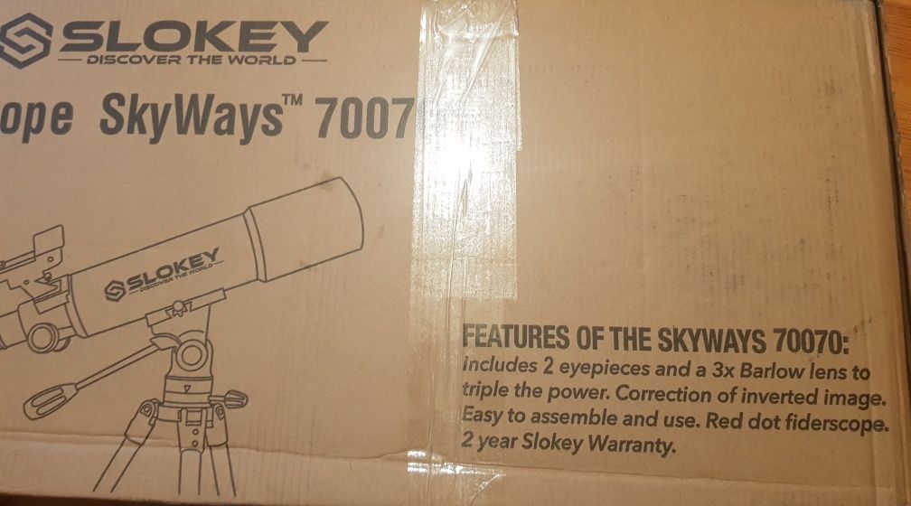 Teleskop astronomiczny Slokey Skyways 70070