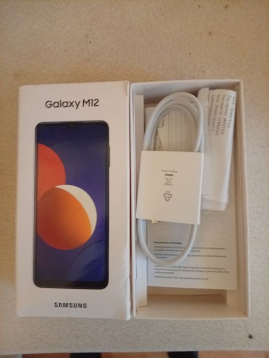 Смартфон Samsung Galaxy M12 4/64 Light Blue Approved