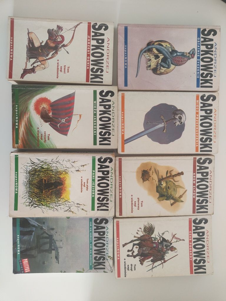 REZERWACJA Andrzej Sapkowski - Wiedźmin Saga