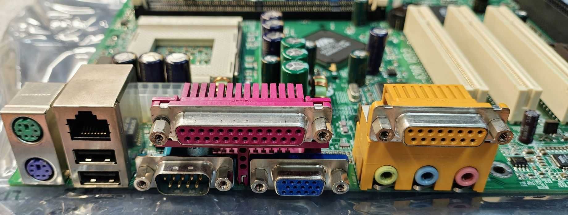 Płyta MSI MS-6368 ver 5.0 s.370 SDRAM PCI CNR LAN mATX Stan BDB Retro