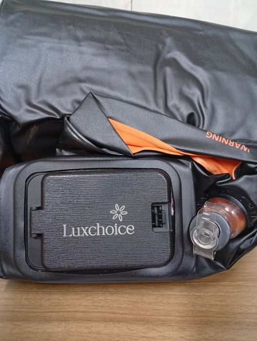 Materac z wbudowaną pompką bezprzewodową luxchoice 190x99x40 cm