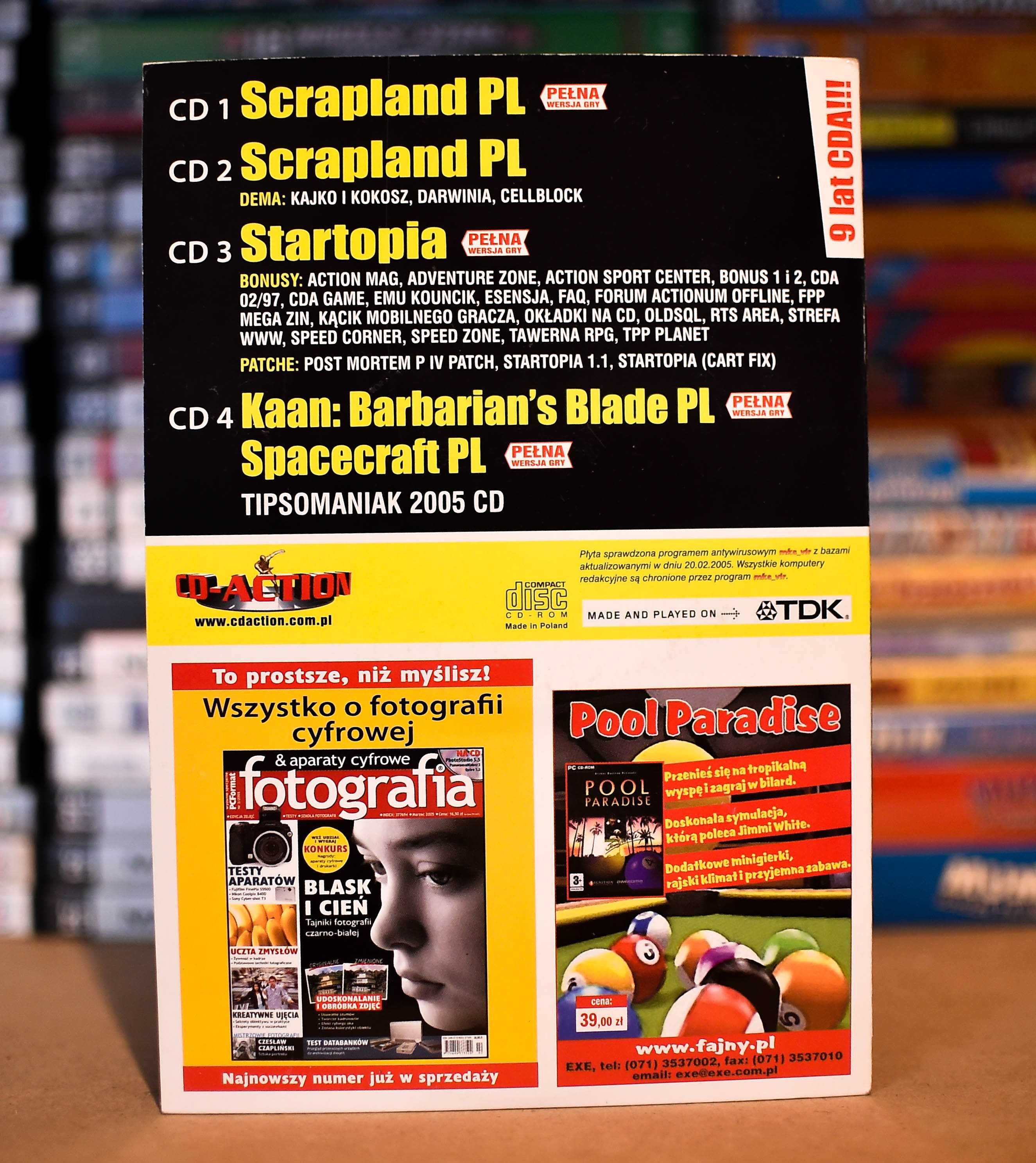 PC # CD-Action nr. 111 Scrapland/Startopia/Spacecraft/Kaan: Barbarians