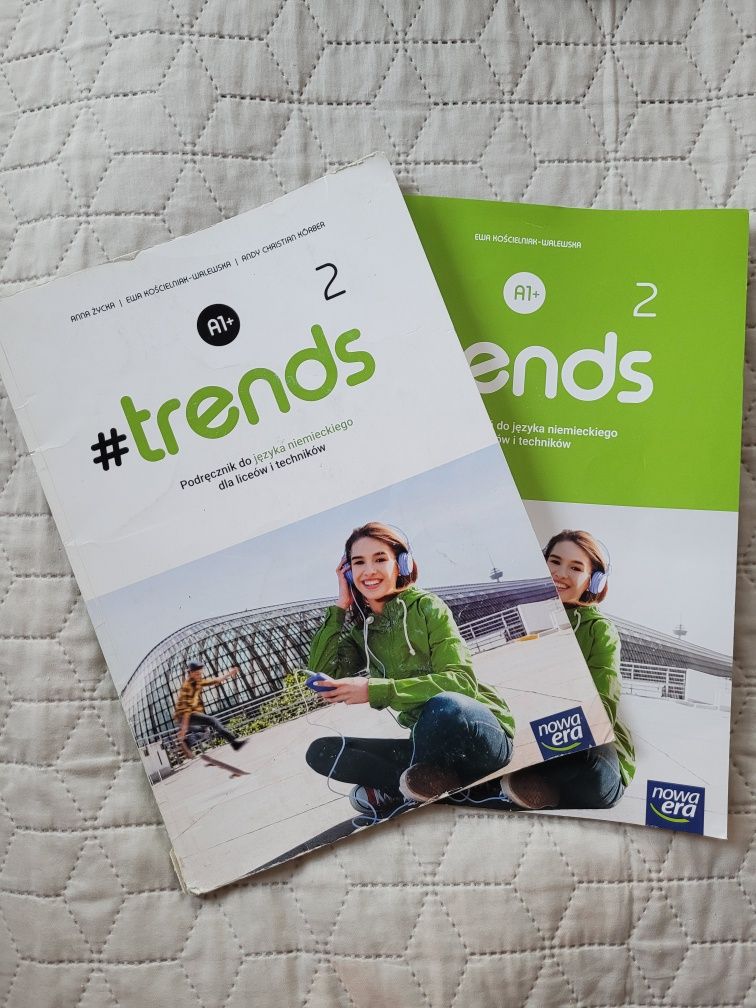 Trends 2 zestaw podręcznik i nowe ćwiczenia Nowa Era niemiecki