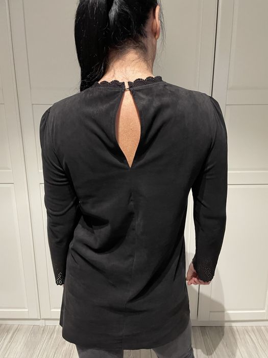 Tunika Zara zamsz ekologoczny 38 M