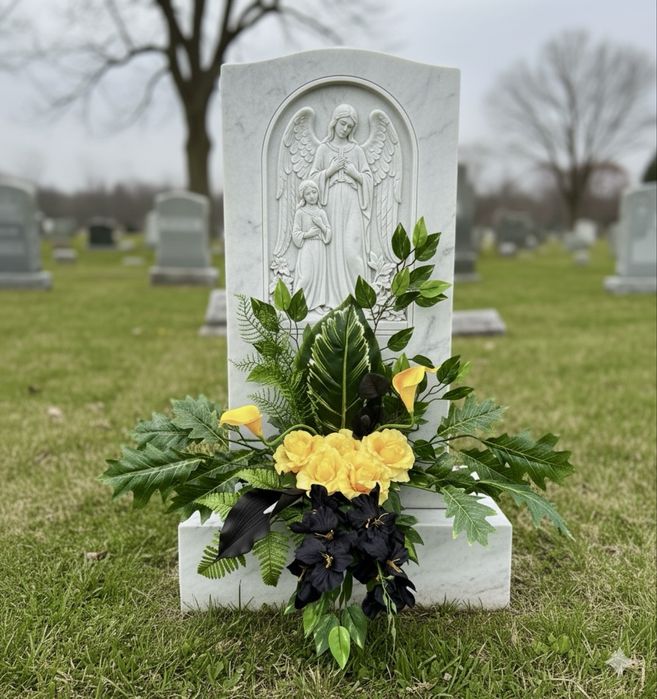 Wiązanka na sprzedaż rękodzieło na cmentarz