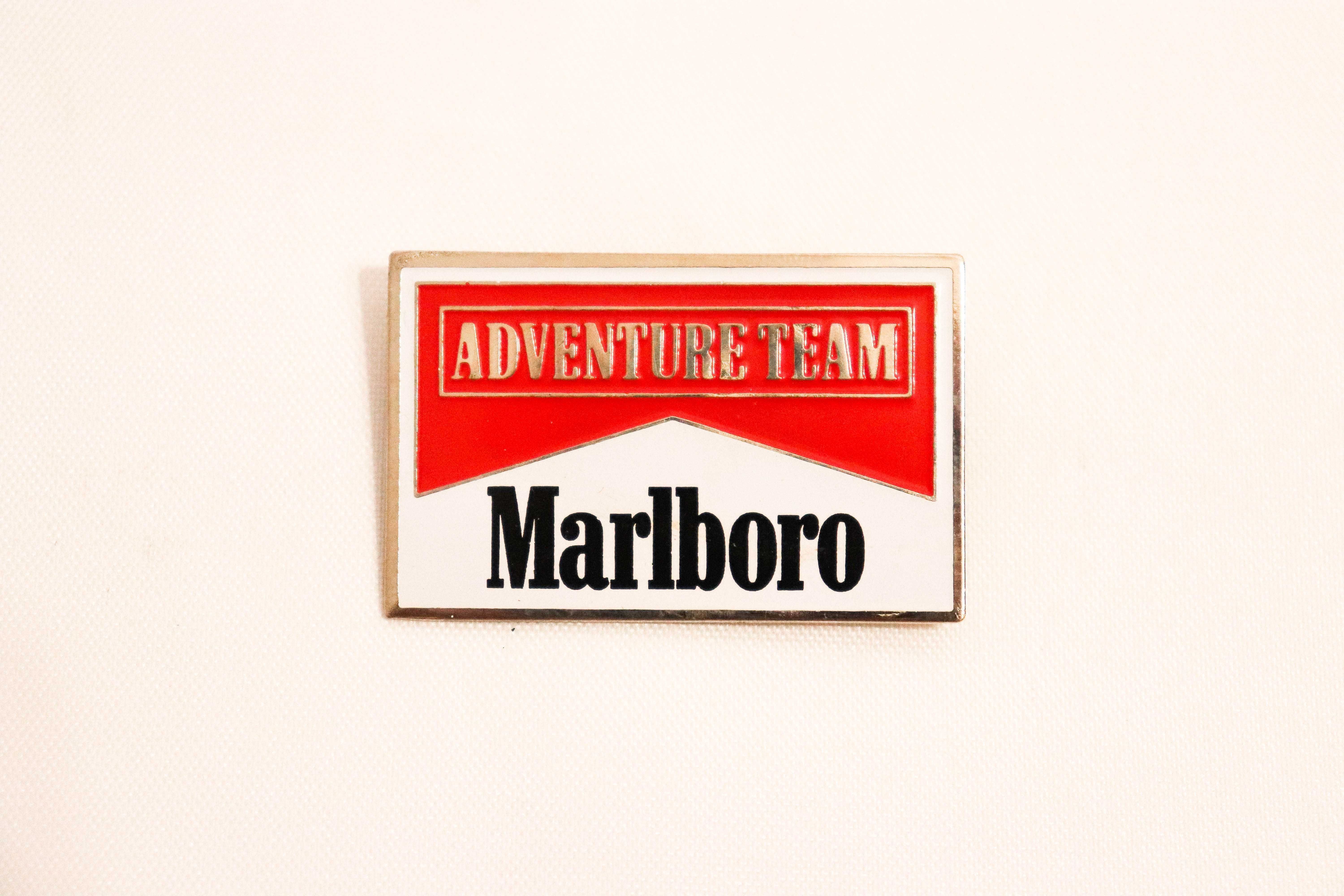 Pin Vintage/Retro Marlboro Adventure Team, Formula 1/F1| Automobilia