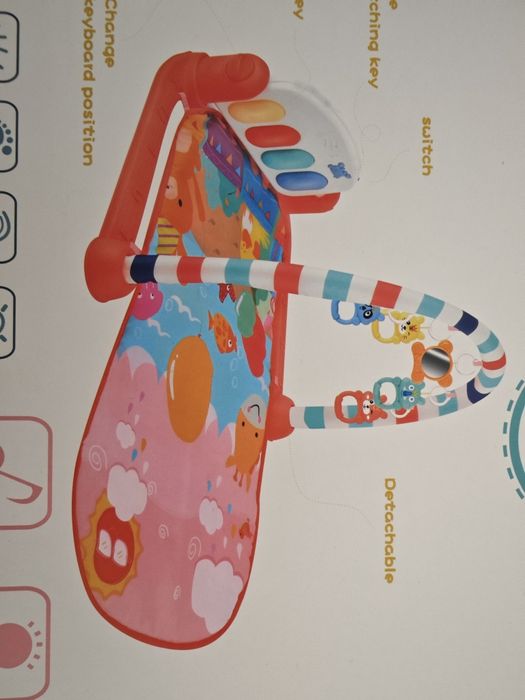 Tapete de atividades bebé com música