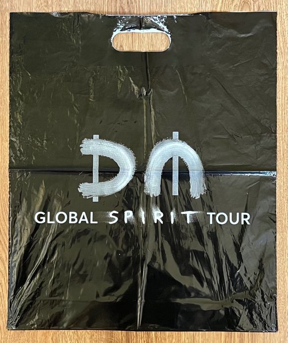 Depeche Mode reklamówka z trasy GLOBAL SPIRIT Tour - oryginał.