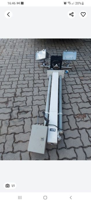 Maszt oświetleniowy ziegler Najjasnica straz pozarna