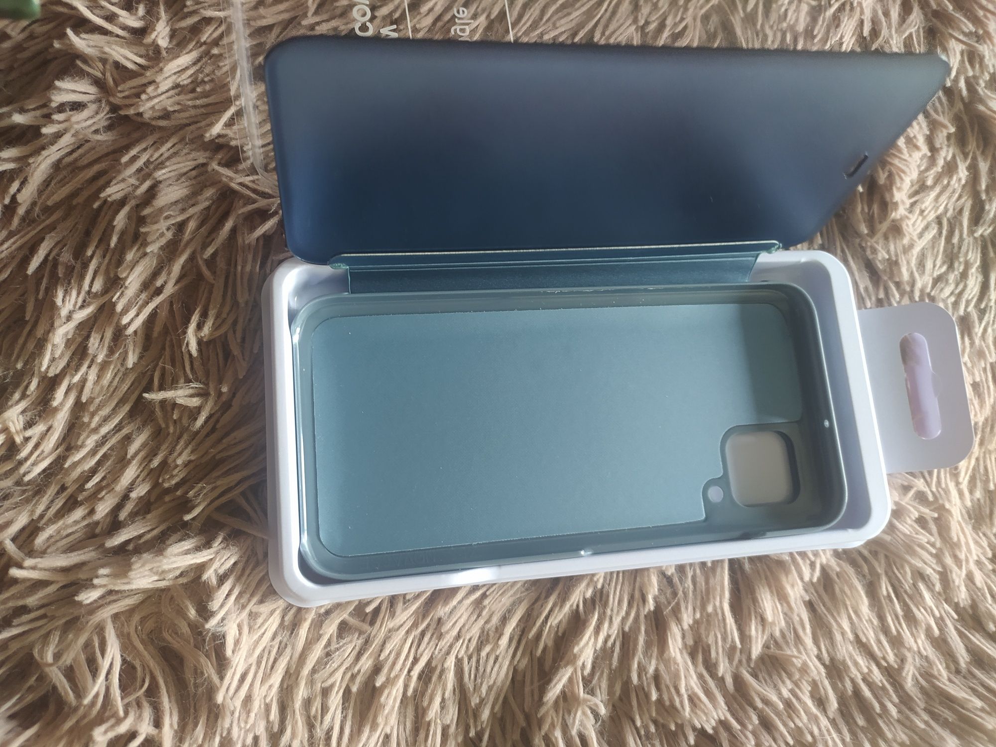 Etui do telefonu Huawei P40 Light blue Clear view