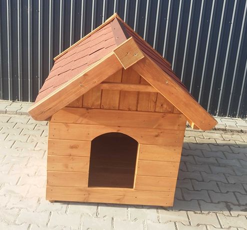 buda dla psa, buda drewniana, kojec dla psa, otwierany dach,domek