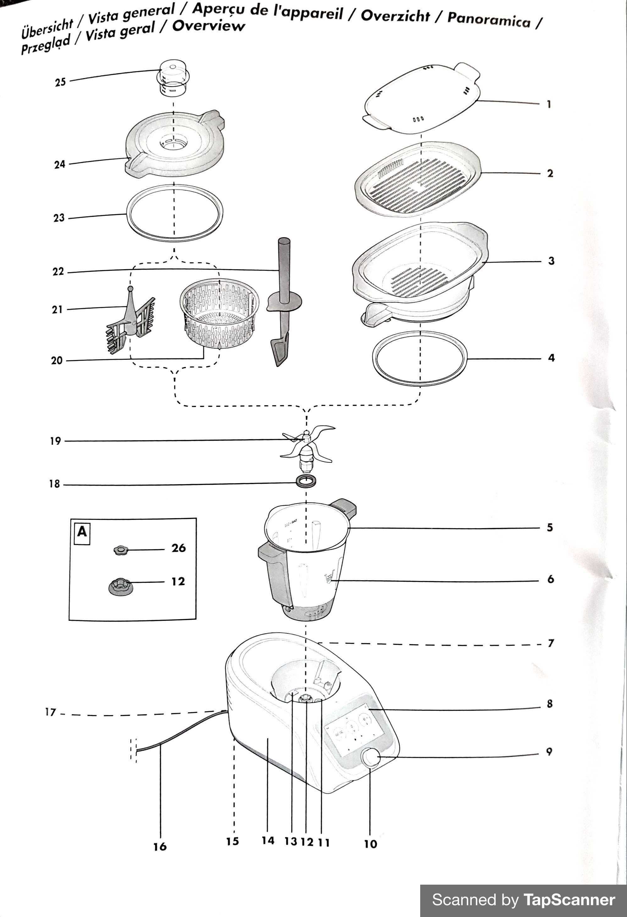 Lidlomix Monsieur Cuisine Connect SKMC 1200 E5