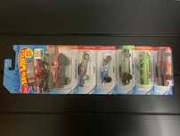 Conjunto 6 veículos Hotwheels Factory Sealed 2019