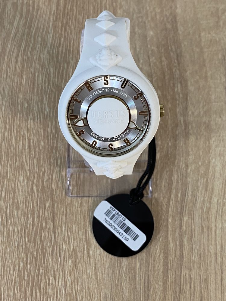 Zegarek damski biały na lato Versus Versace Tokai VSP1R0219