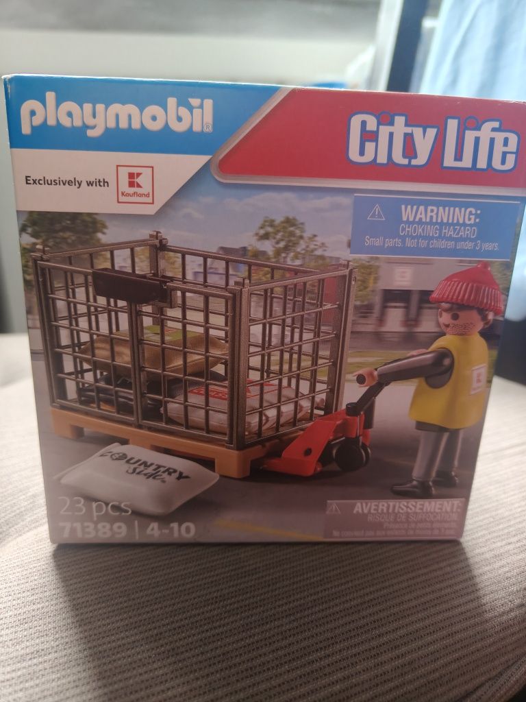 Playmobil wózek widłowy 71389 NOWE