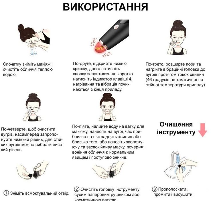 Вакуумний очищувач шкіри і пор MEDICA+ ScinClean 9.0 BL