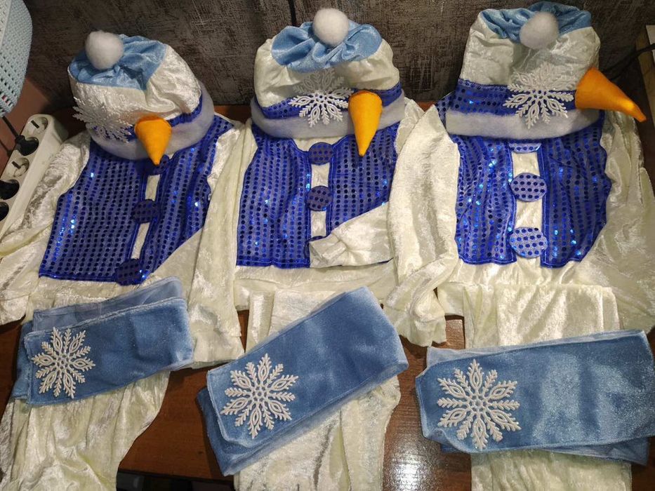 Костюм новорічний Сніговик